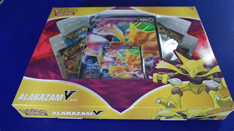 Pokémon TCG Alakazam V Box Opening YouTube