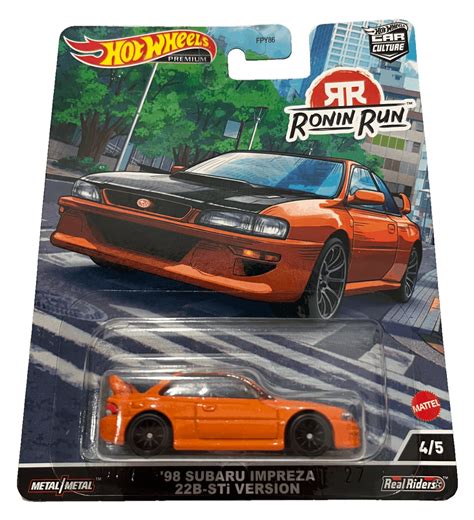 Hot Wheels Premium Car Culture Ronin Run Subaru Impreza B STi Version