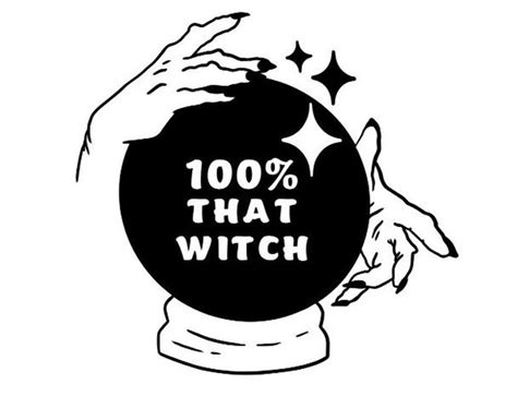 That Witch Vinyl Decal Sticker Etsy Funny Vinyl Decals