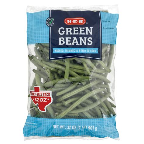 H E B Green Beans Club Pack Shop Beans And Peas At H E B