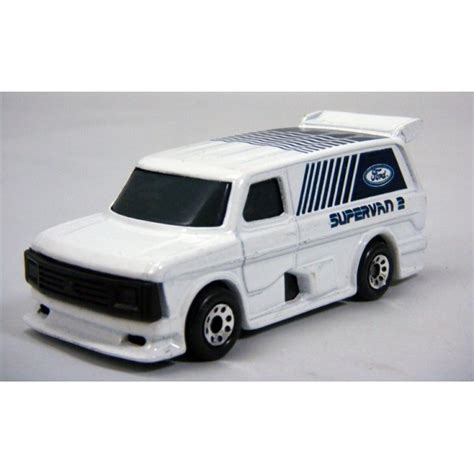 Matchbox Ford Supervan Ii Dk Blue Tampo