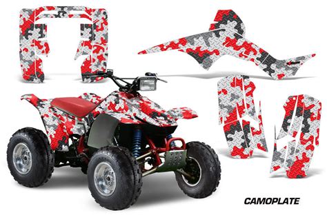 Atv Graphics Kit Quad Decal Sticker For Honda Trx250 Fourtrax 86 89