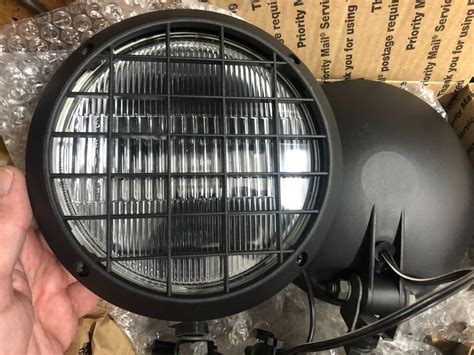 1987 1995 Jeep Wrangler Sahara Nos Oem Fog Lamps Jurassic Park Yj Ebay