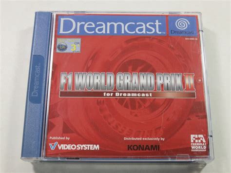 F1 World Grand Prix 2 Dreamcast Pal Prix Photo Présentation