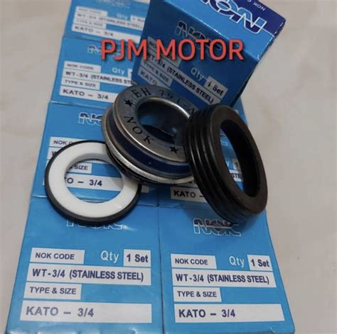 Seal Kato N O K Mechanical Seal Sil Pompa Air Mesin Alkon Irigasi Sawah