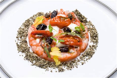 Carpaccio Di Gamberi Rossi Alla Pizzaiola Italia A Tavola