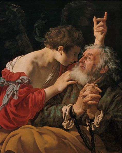 The Liberation Of St Peter Hendrick Ter Brugghen As Art Print Or