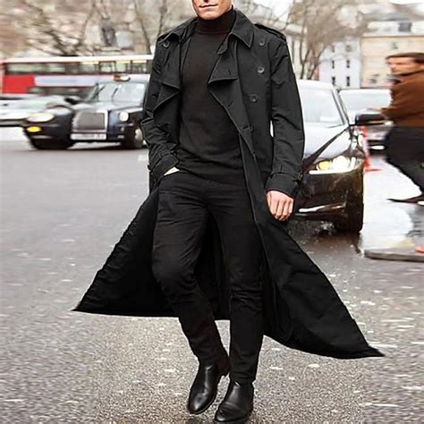 Mens Wool Trench Coats