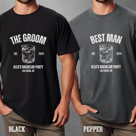 Bachelor Party Shirt Groomsmen T Shirt Custom Bachelor Party T