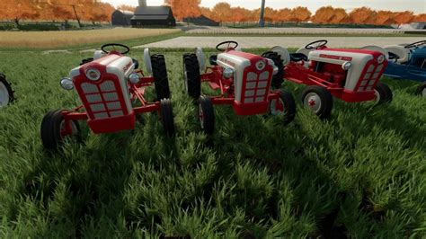 FORD RED TIGER TRACTOR PACK V1.0 – FS22 mod