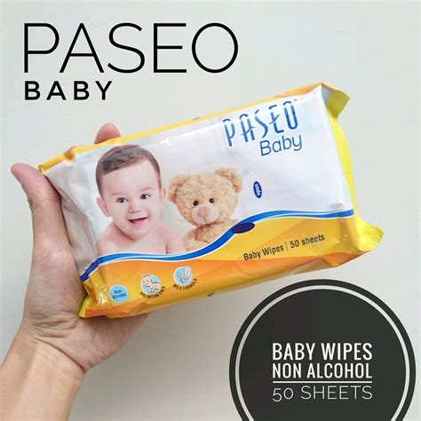 Jual Paseo Baby Wipes Tissue Basah 50 Sheets Di Seller SSerbaserbi Id