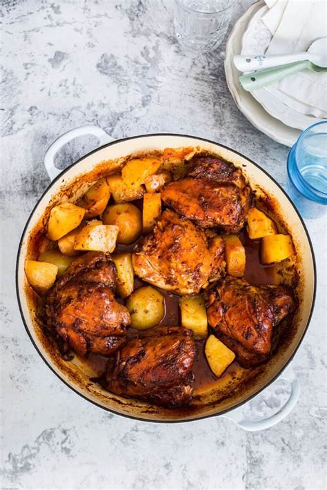 Mexican Adobo Chicken With Potatoes - Maricruz Avalos Kitchen Blog