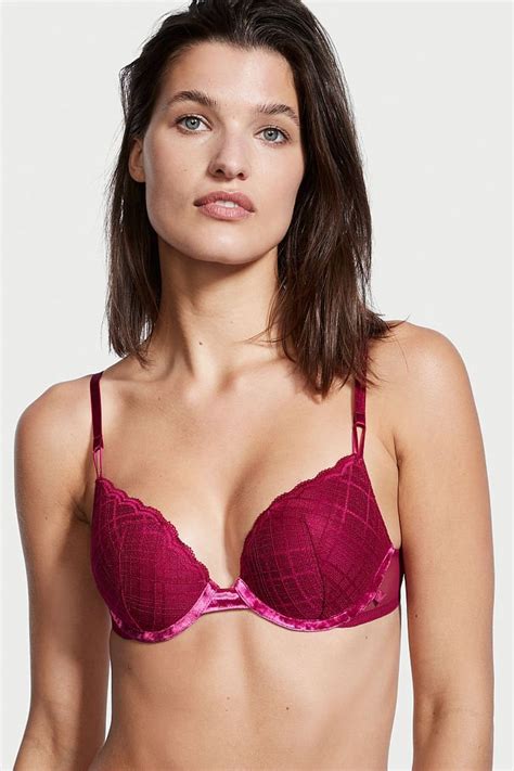 Buy Victorias Secret Lace Push Up T Shirt Bra From The Victorias