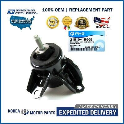 BRAND NEW OEM !! ENGINE MOUNT FOR 12-17 VELOSTER 12-14 ACCENT 21810 ...
