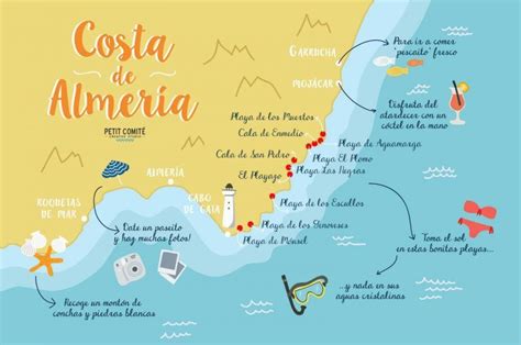 costa almeria map spainsavvy