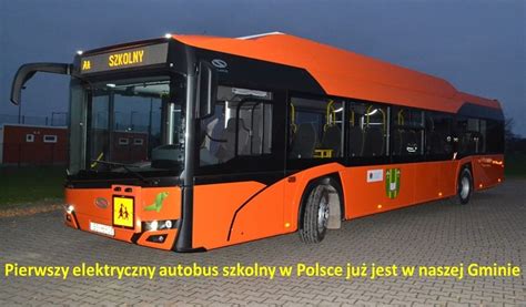 Pierwszy szkolny elektrobus Solarisa już w Godzianowie zdjęcia