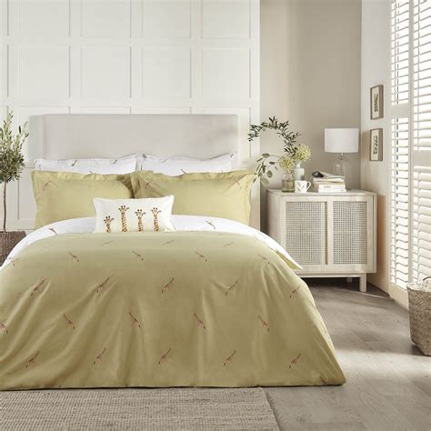 Sophie Allport Sophie Allport ZSL Giraffe Mustard Bedding Set - Maison