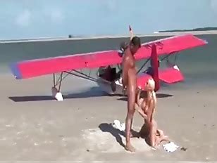 Superb Blonde Ass Fucked On The Beach