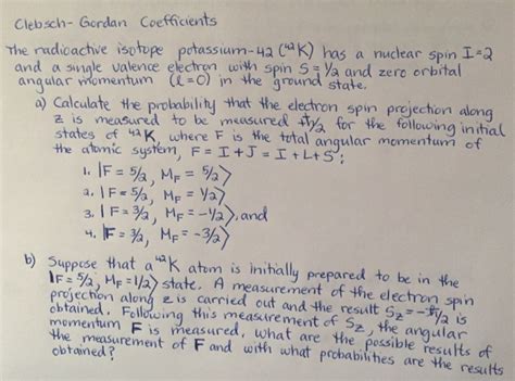 solved  radioactive isotope potassium      cheggcom