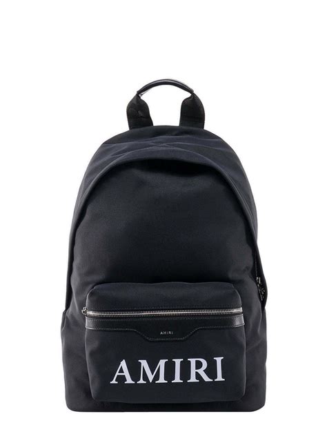 Amiri Backpack Black Mens Amiri