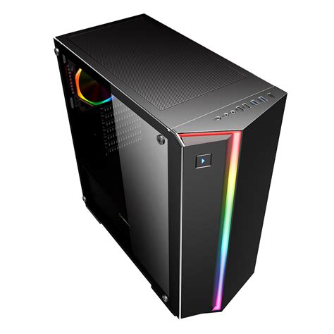 Starlight RGB Tempered Glass Gaming Case - GameMax UK