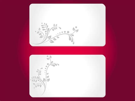 Floral Cards Templates Vector Art & Graphics | freevector.com