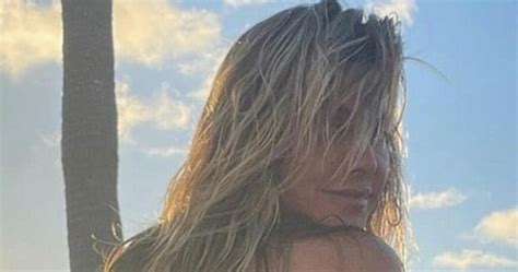 Heidi Klum Stuns In Raunchy Bikini Shots As She