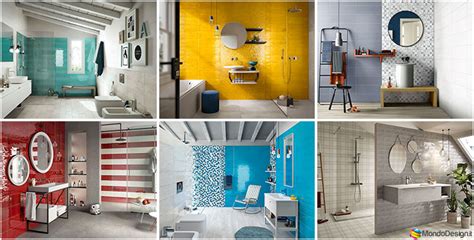 Colori Piastrelle Bagno 35 Idee Per Rivestimenti Originali