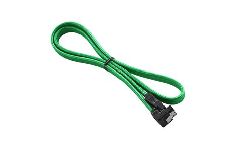 Buy CableMod ModFlex Right Angle SATA 3 Cable 60cm Green CM CAB RSAT