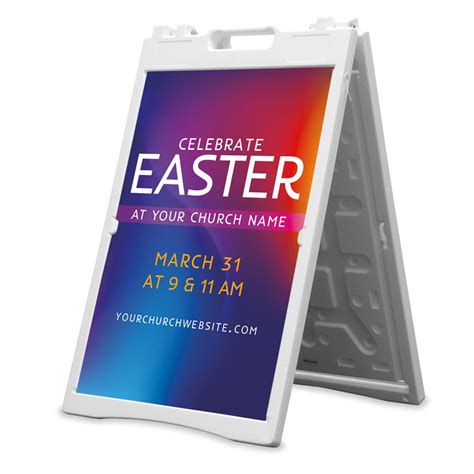 Glow Easter Banner Church Banners Outreach Marketing