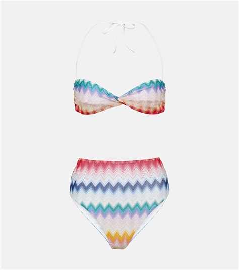 Zig Zag Bikini In Multicoloured Missoni Mare Mytheresa