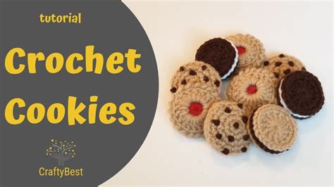 Crochet Cookies Tutorial Cookie Tutorials Crochet Food Crochet