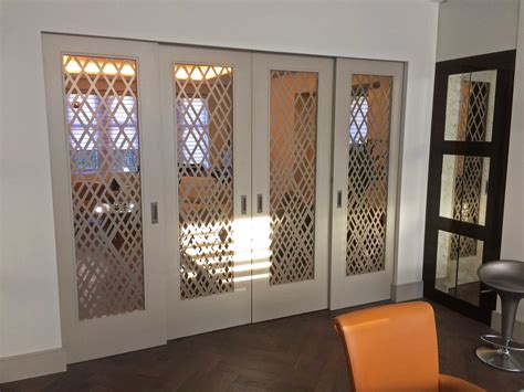 Laser cut sliding doors - London - Laser Screens - Laser Cut Screens