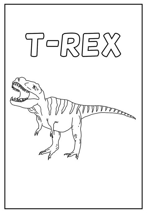 Dinossauro Rex Para Imprimir - 5