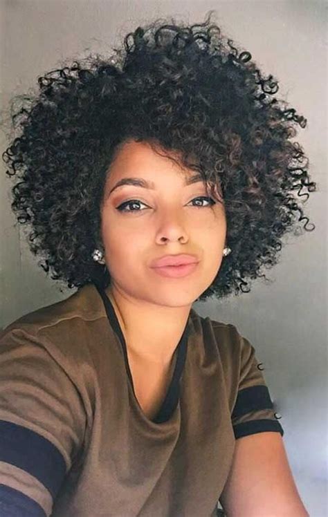 Natural Curly Short Hair Styles