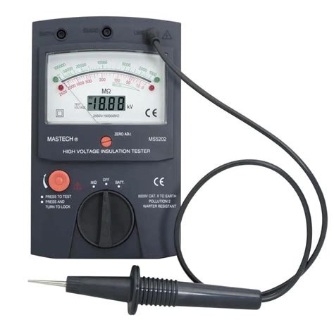 Mastech Ms V Digital Analogue Megger Pointer Insulation