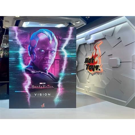 Hot Toys Tms Wandavision Vision Th Scale Collectible Figure Shopee Philippines