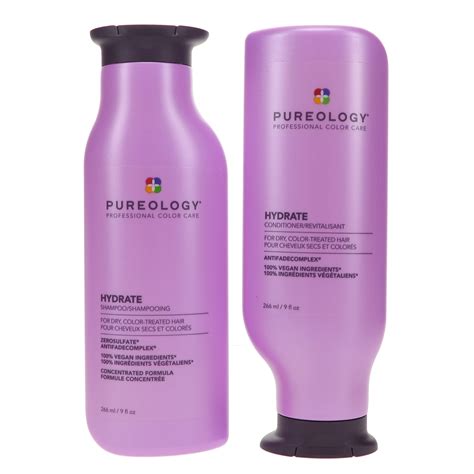 Pureology Hydrate Shampoo 9 Oz And Hydrate Conditioner 9 Oz Combo Pack