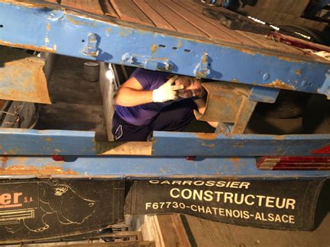 Задний отбойник — Volvo FL 10, 9,9 л, 1998 года | своими руками | DRIVE2