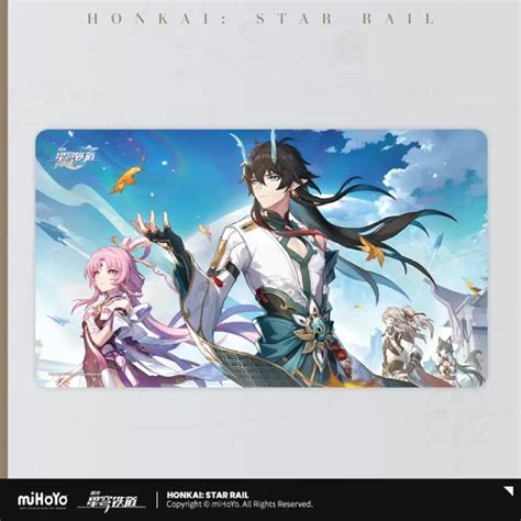 Honkai Star Rail Official Mouse Pad Desk Mat Acgn Merch Shop