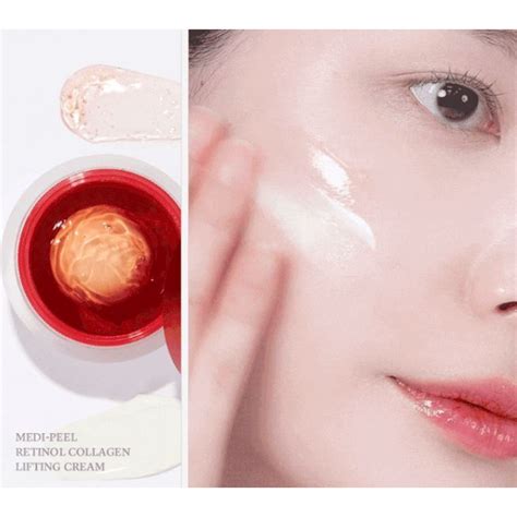 MEDI PEEL RETINOL COLLAGEN LIFTING CREAM, Подвійний ліфтинг-крем з ...