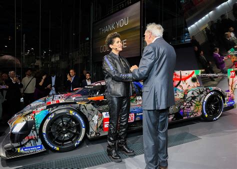 World premiere of the BMW Art Car #20 by Julie Mehretu, Centre Pompidou