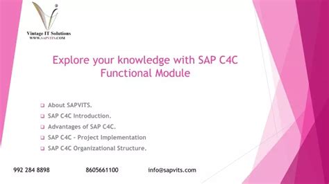 Ppt Sap C4c Technical Online Training Powerpoint Presentation Free