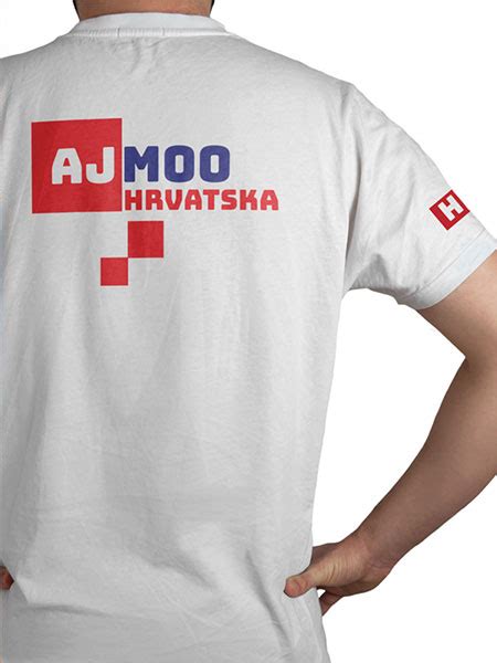 Navijačka Majica Hrvatska Majica S Natpisom Personalizirani Pokloni