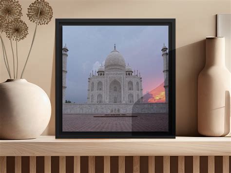 Taj Mahal Sunset, Digital Printable Photo, Print - Etsy