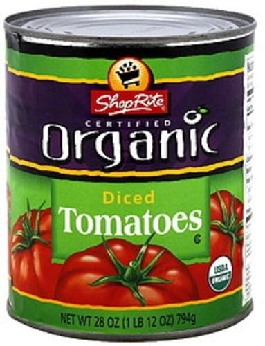 Shoprite Diced Tomatoes 28 Oz Nutrition Information Innit