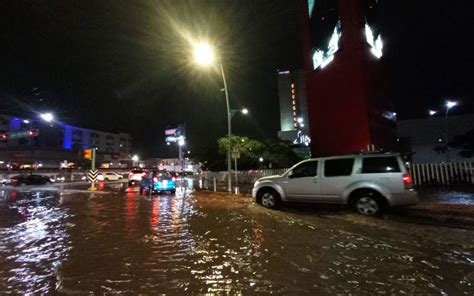 Lluvia Provoca Encharcamientos Y Cierres De Vialidades Importantes En