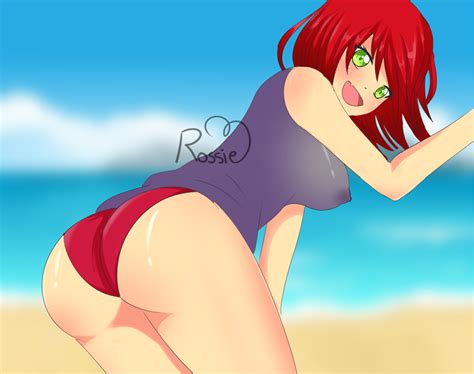 BEACH GIRL By RossieHG Hentai Foundry