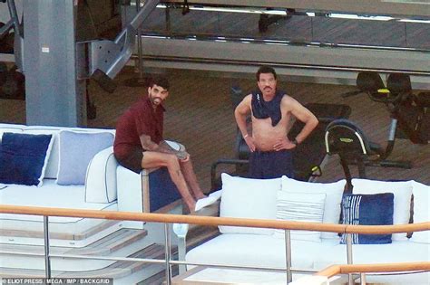 Sofia Richie 22 Slips Into A Bikini Alongside Dad Lionel Richie 71 In St Barts During