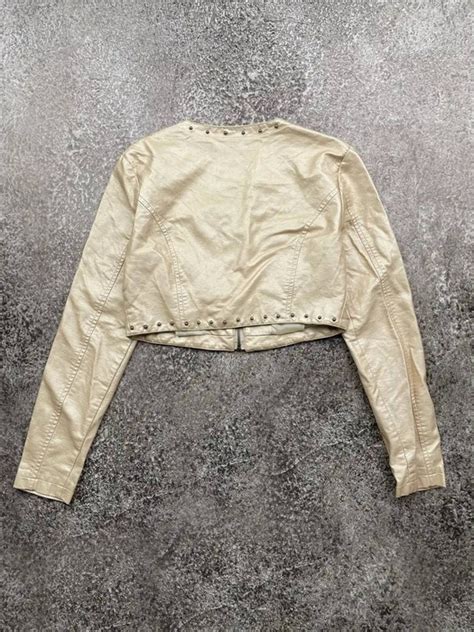 Japanese Brand Vintage Cropped Leather Jacket Grailed